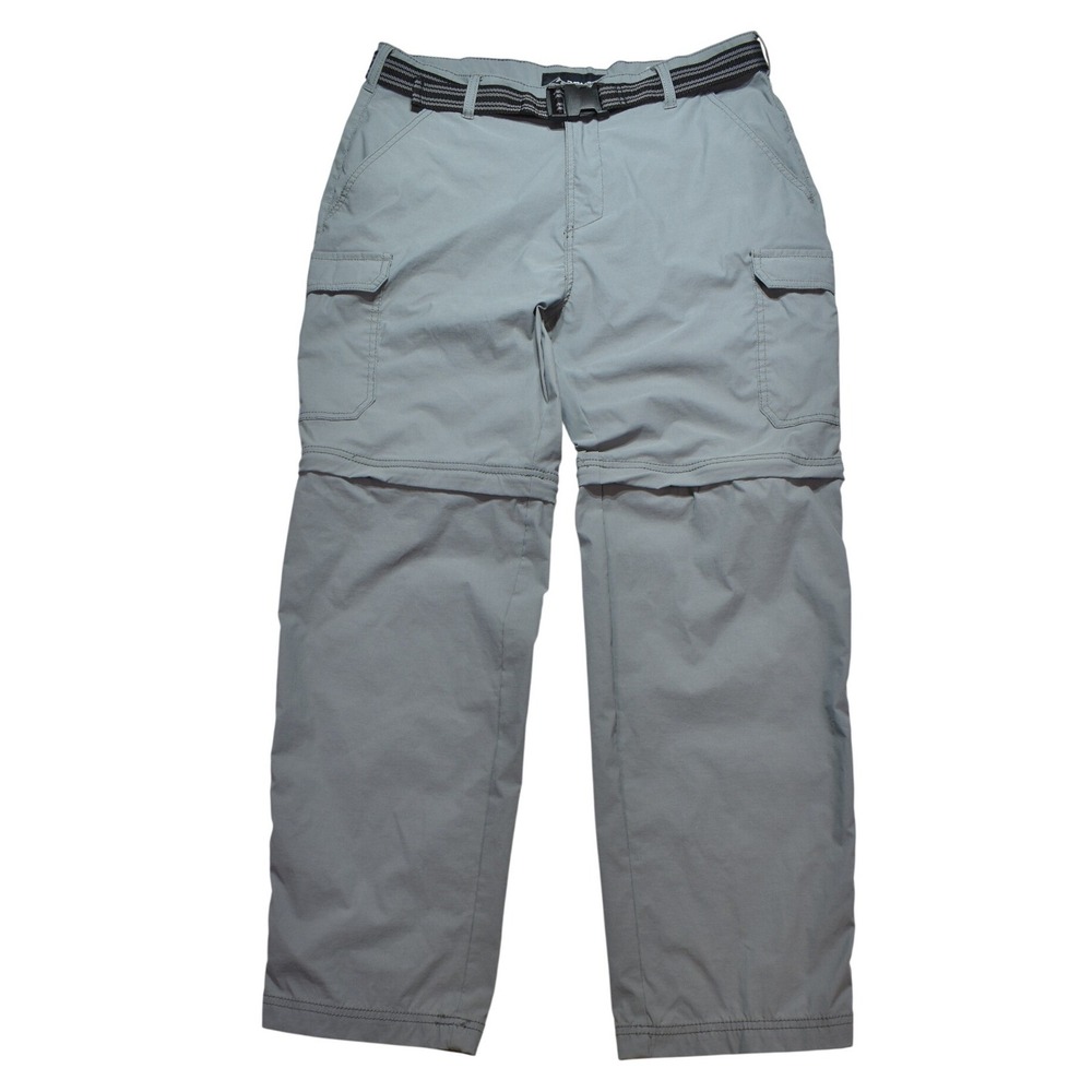 Denali Mens Convertible Cargo Hiking Pants/Shorts Lot of 2- 1 Gray 1 Black 34x30